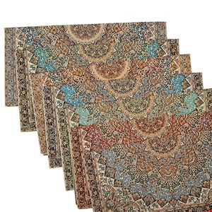 رومیزی ترمه مربع طرح وصال