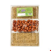 شیرینی ترکیبی سه مغز گزانگبین-کنجد شکری-بادام سوخته روژند